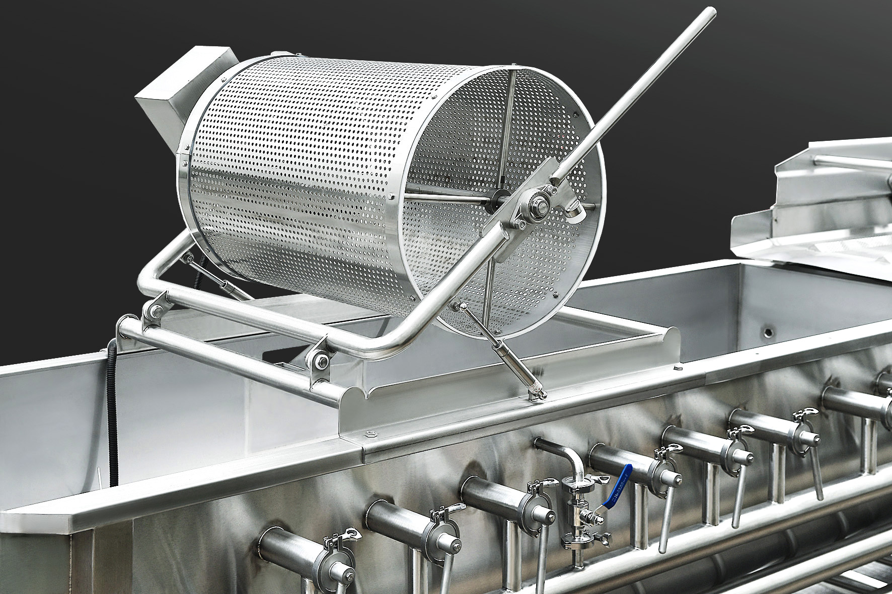 大型全自动叶菜净菜加工清洗线