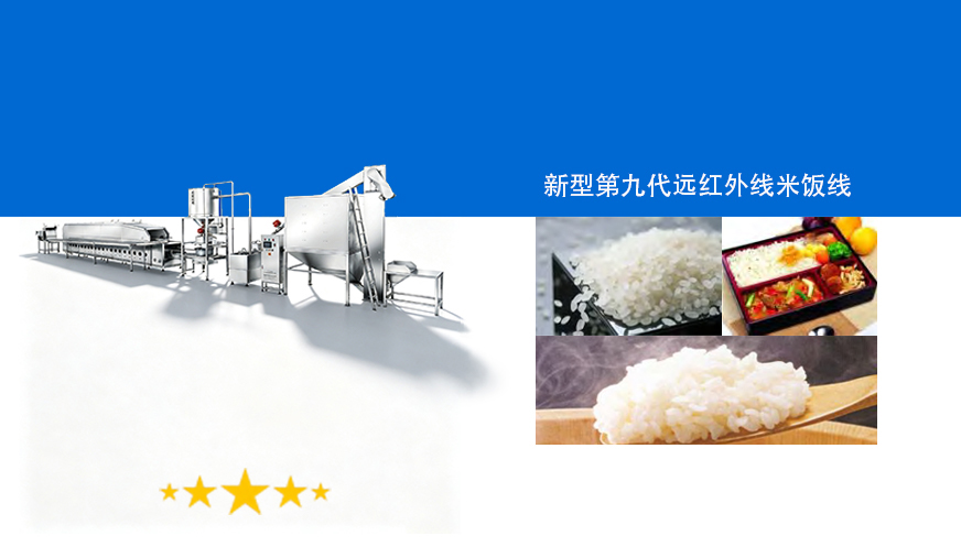 600自动米饭生产线