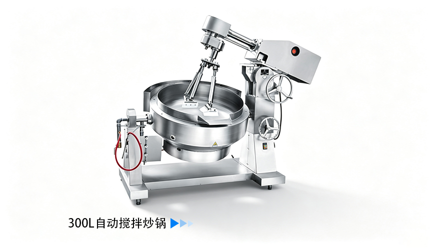 300L自动搅拌炒锅