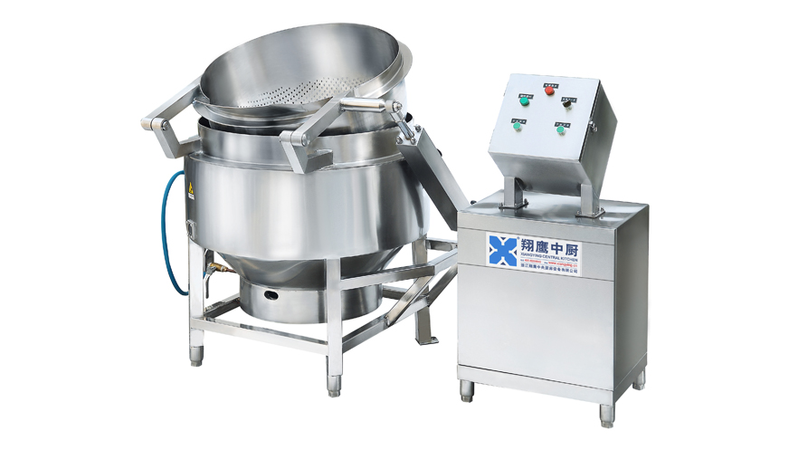 燃气自动液压翻转漂烫锅