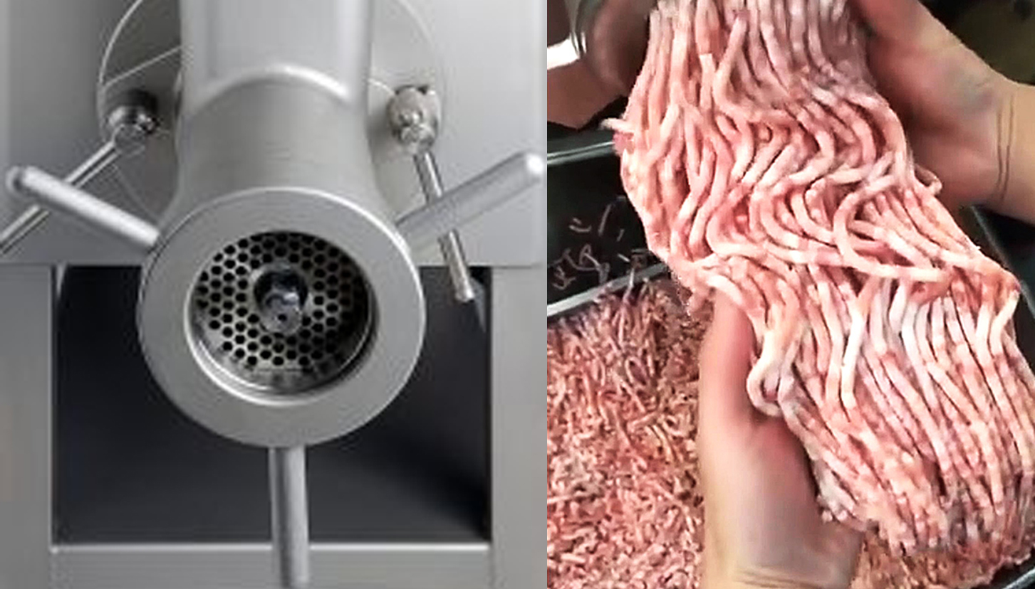 双刀三网绞肉机