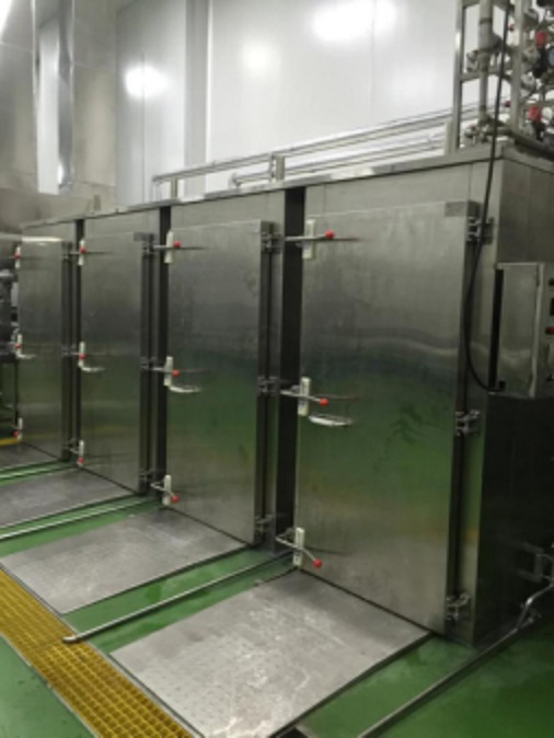 嘉荣SPAR配送中心的大型蒸汽型蒸箱