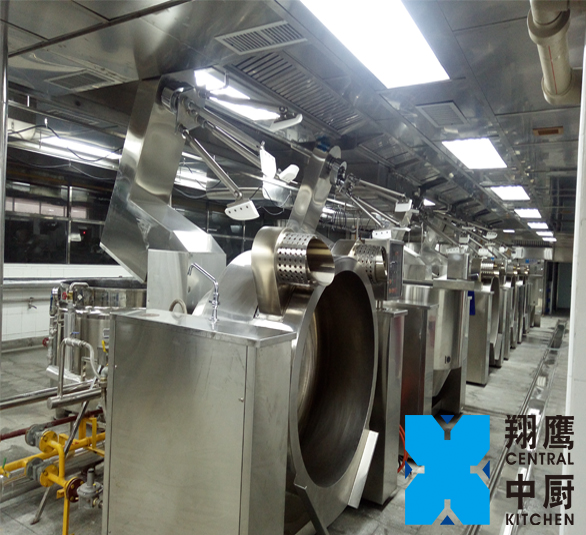 浙江德悦食品科技有限公司-翔鹰中央厨房浙江案例