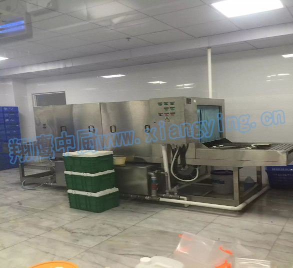 翔鹰连续式洗菜线助力妙香居泡菜产业升级