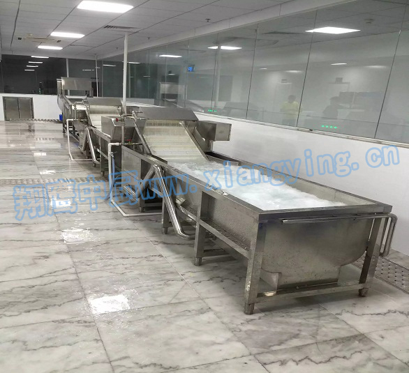 翔鹰连续式洗菜线助力妙香居泡菜产业升级